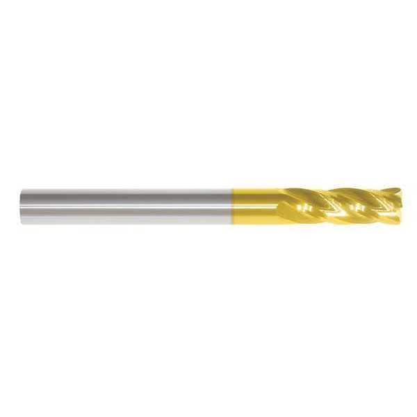 End Mill, 3/8 in., 4 Flutes, TiN