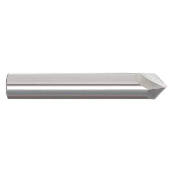 Chamfer End Mill, 1/2 in. Dia, Carbide, 209