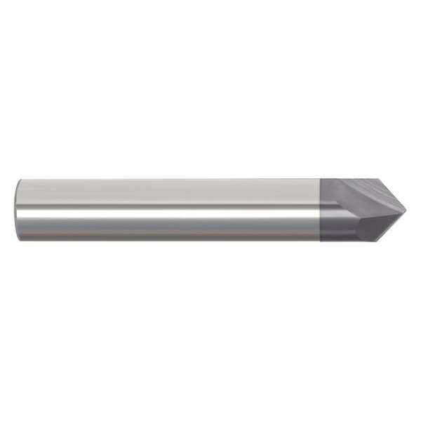 Chamfer End Mill, 1/2 in. Dia, Carbide, 209