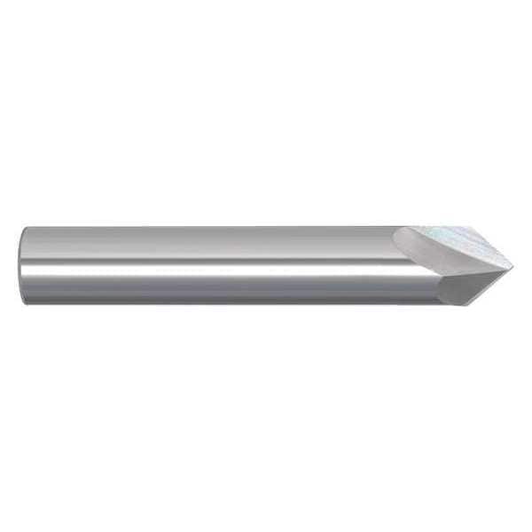 Chamfer End Mill, 1/2 in. Dia, Carbide, 209
