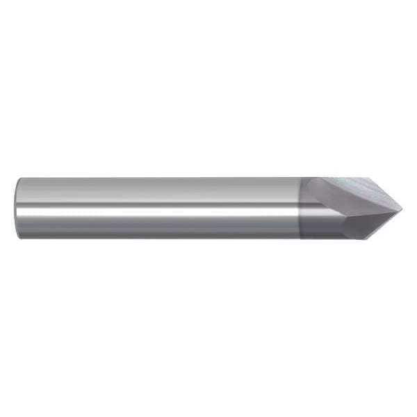 Chamfer End Mill, 1/2 in. Dia, Carbide, 209
