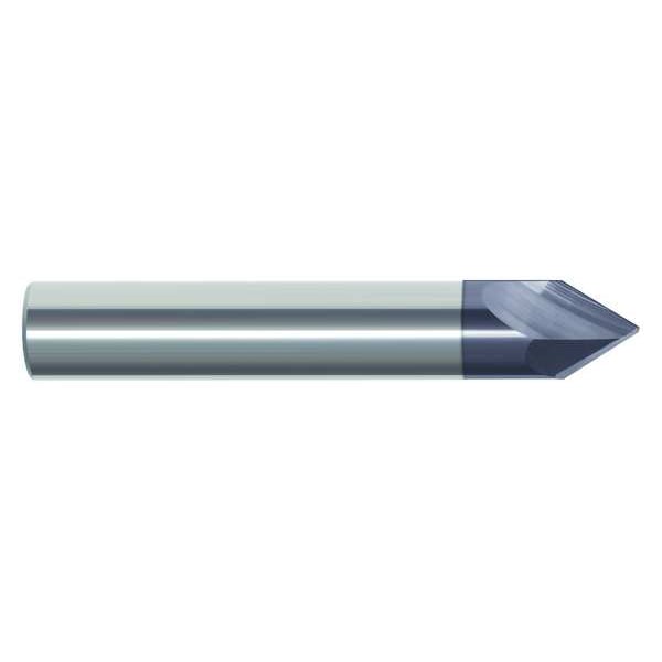 Chamfer End Mill, 1/2 in. Dia, Carbide, 209