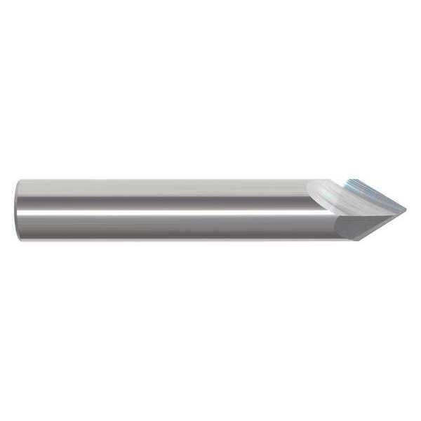 Chamfer End Mill, 1/2 in. Dia, Carbide, 209