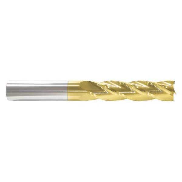 End Mill, 1/4 in.4 Flutes, TiN