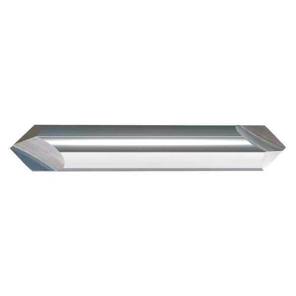 Chamfer End Mill, 1/2 in. Dia, Carbide, 209