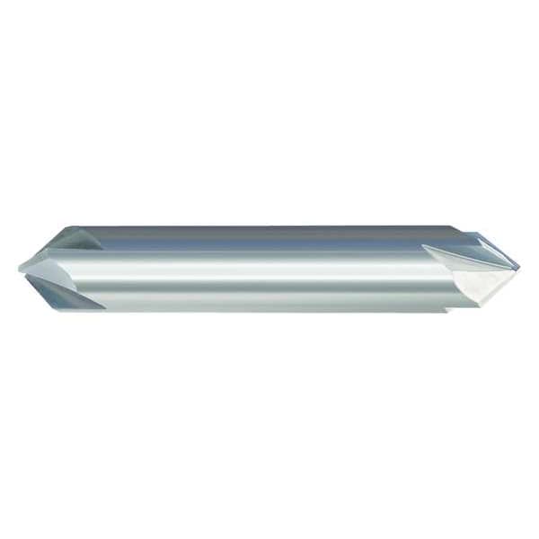 Chamfer End Mill, 1/2 in. Dia, Carbide, 209