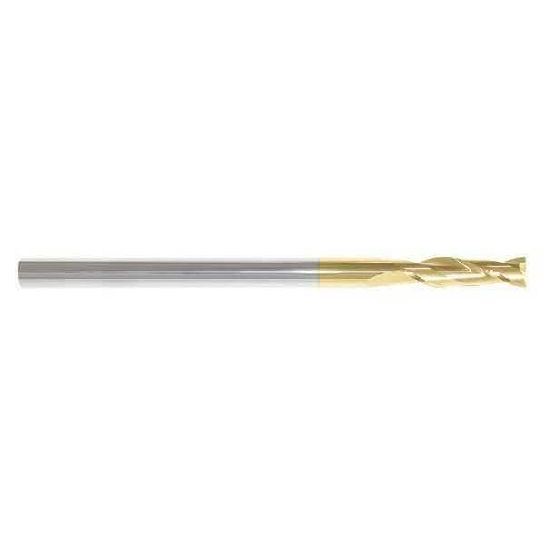 End Mill, 1/4 in.2 Flutes, TiN