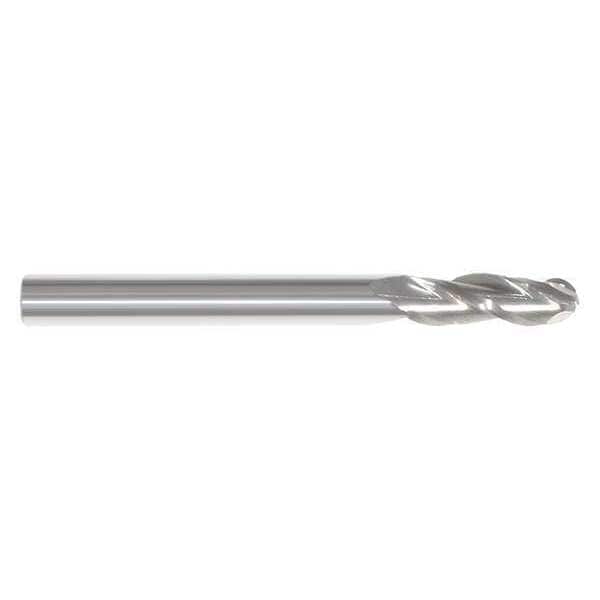 End Mill, 1 in.3 Flutes, Bright
