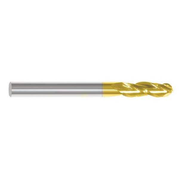 End Mill, 1 in.3 Flutes, TiN