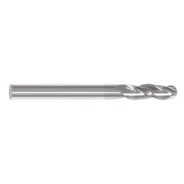End Mill, 1 in.3 Flutes, TiCN