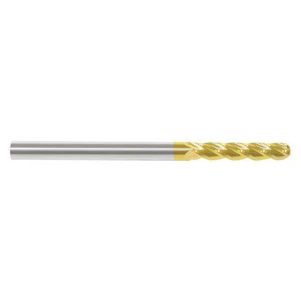 End Mill, 1 in.4 Flutes, TiN