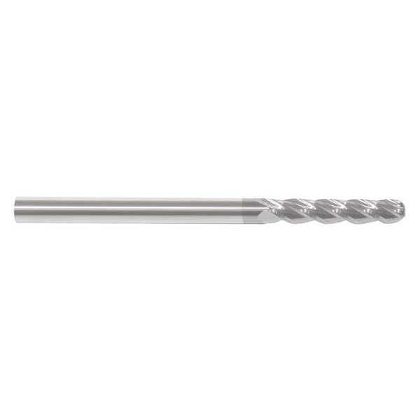 End Mill, 1 in.4 Flutes, TiCN