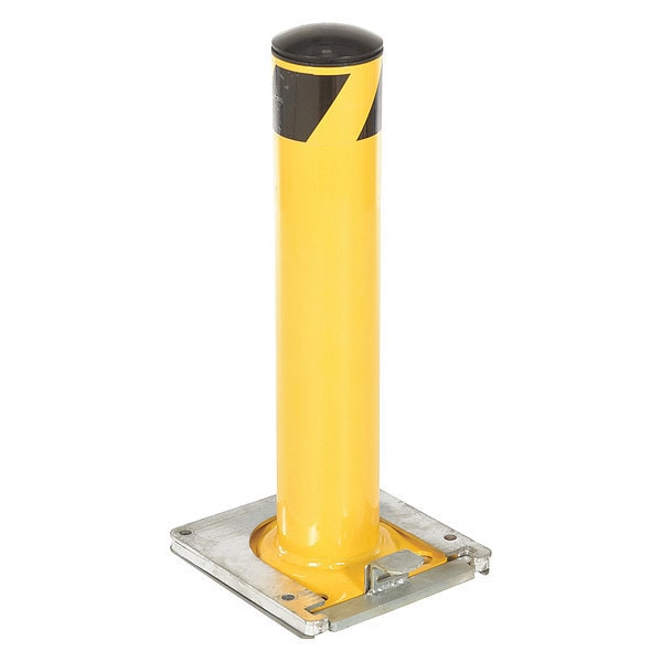 Bollard, 10-1/4 in. L, 24 in. H, 36 lb.