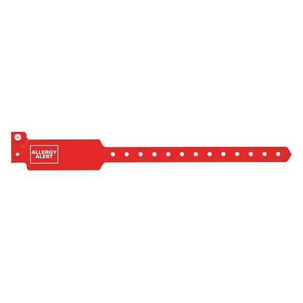 ID Wristband, Red, Allergy Alert, PK500