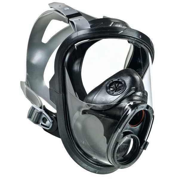 Advantage 4100, Full Face Respirator, Hycar Rubber, 4 Suspension Points, S Mask Size, Not Rated