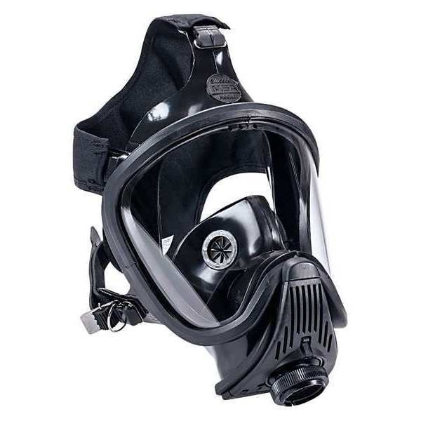 Full Face Respirator, Ultra Elite, Not Rated, Push to Connect, Size, L 0 Cartridges Included
