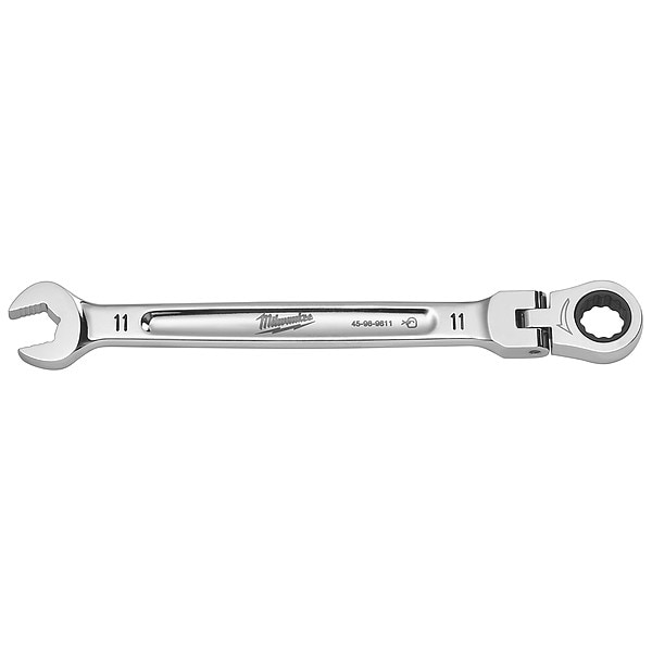 11mm Metric Flex Head Ratcheting Combination Wrench