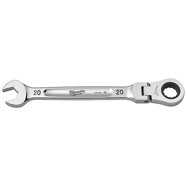 20mm Metric Flex Head Ratcheting Combination Wrench