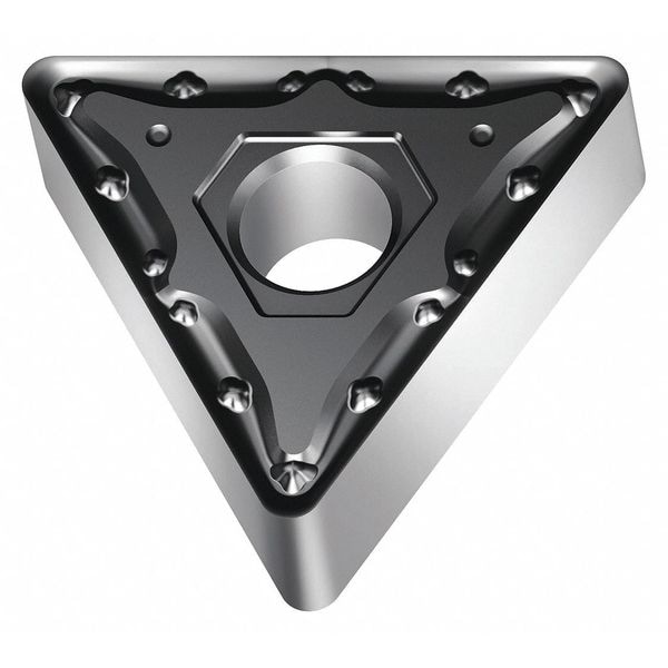 Triangle Turning Insert, Triangle, 3/8 in, TNMG, 0.4 mm, Carbide