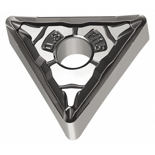 Triangle Turning Insert, Triangle, 3/8 in, TNMG, 0.8 mm, Carbide