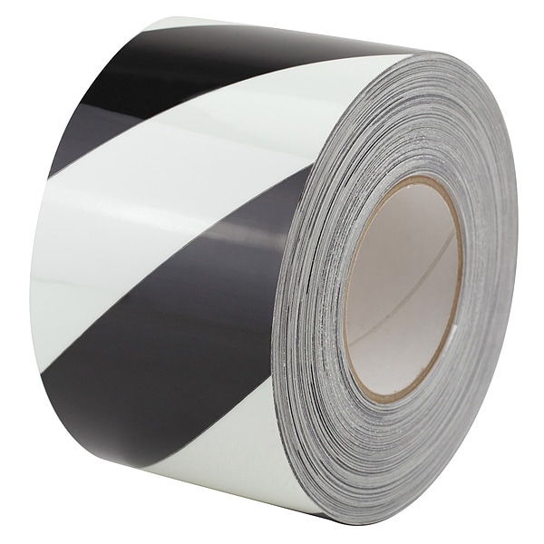 Die-Cut Arrows Tape Polyester Ivory, 4" W x 150 ft. L, 11 mil Thick