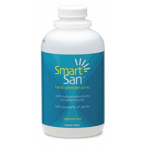 Hand Sanitizer, Pump Bottle, Liquid, 500mL, PK12