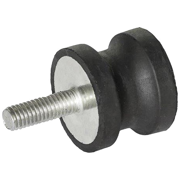 Vibration-Isolating Mount, 0.98 in H