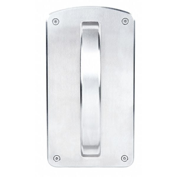 Door Pull Plate, 2-5/32" W x 8-9/64" L