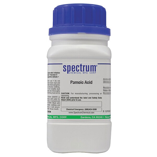 Pamoic Acid, 100g, CAS 130-85-8, Poly