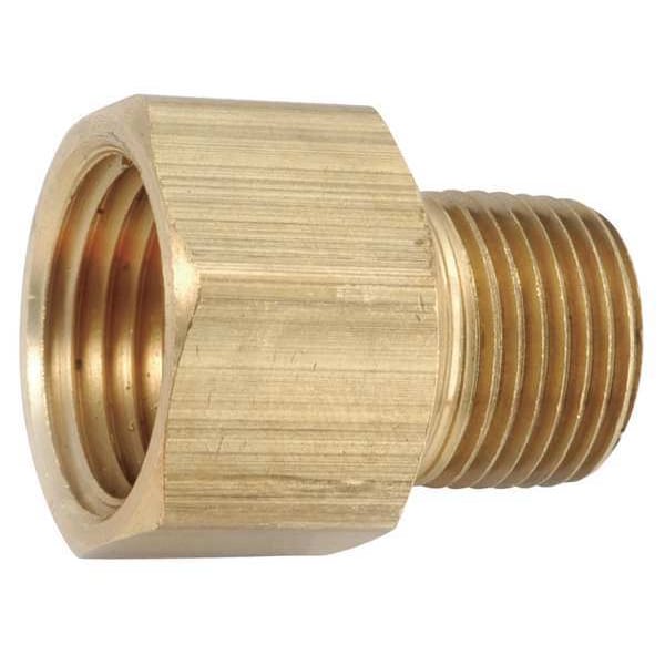 Reducer Brass Reducer, 1/2 in Female NPT X 1/2 in Male NPT