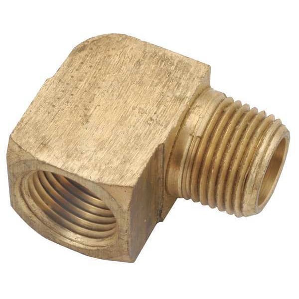 90 Degree Street Elbow Brass Street Elbow, 90 Degrees, 1/2 in Male NPT X 1/2 in Female NPT