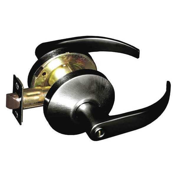 Lever Lockset, Mechanical, Privacy, Grd. 2