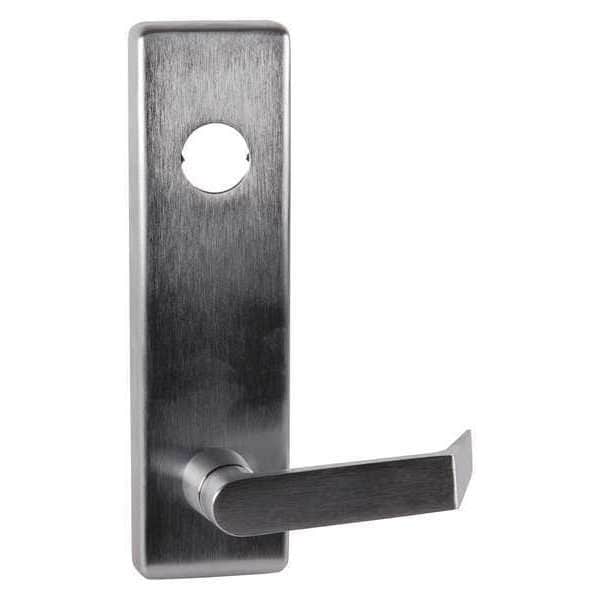 Night Latch Lever, Dane, Satin Chrome
