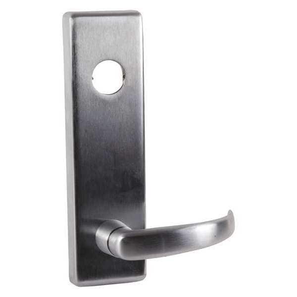 Night Latch Lever, Quantum, Satin Chrome