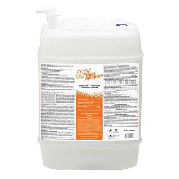 Disinfectant and Sanitizer, 5 gal. Pail, Unscented