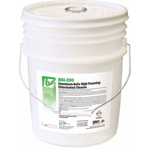 Chlorinated Cleaner, All-Purpose Cleaner, 5 gal, Unscented