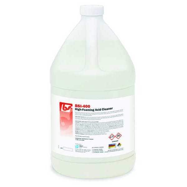 Acidic Cleaner, Jug, 1 gal, Solvent, 4 PK