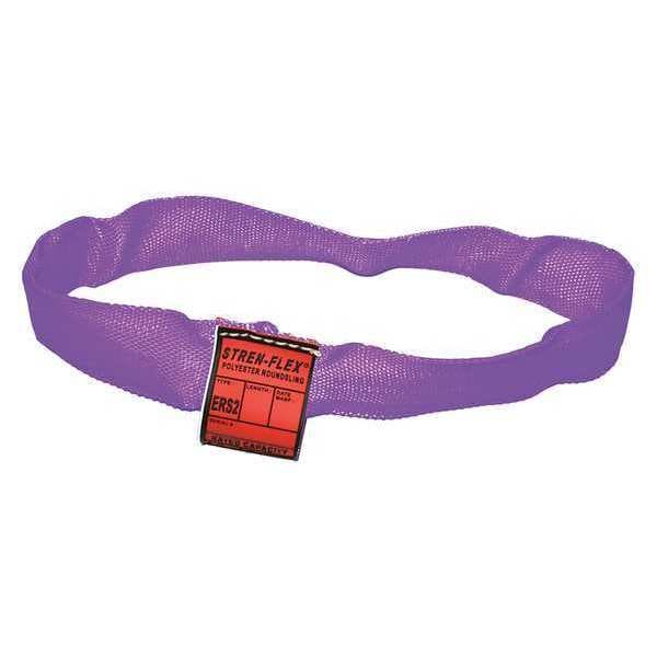 Round Sling, Endless, Purple, 3ft. L