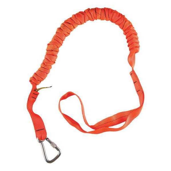 Tool Lanyard, 72 in. L, Orange, 25 lb., SS