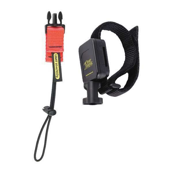 Tool Lanyard, 47 in. L, Black/Orange