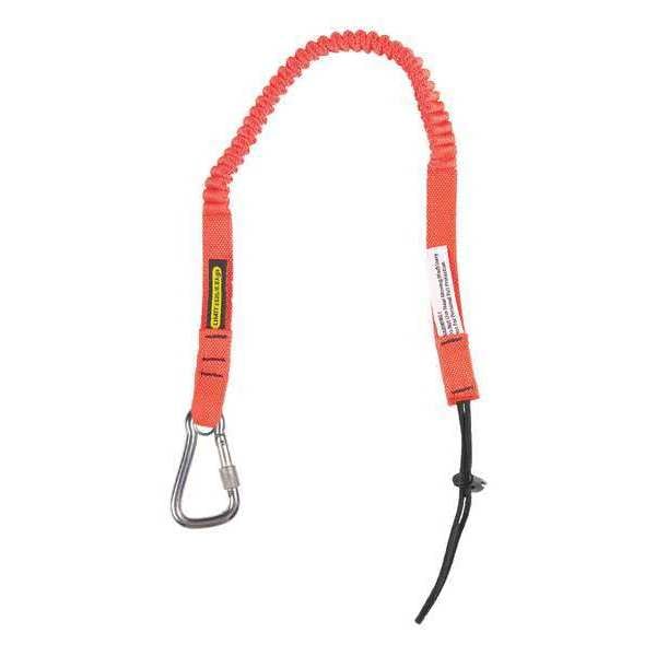 Tool Lanyard, 46inL, 15lb, Single Carabiner