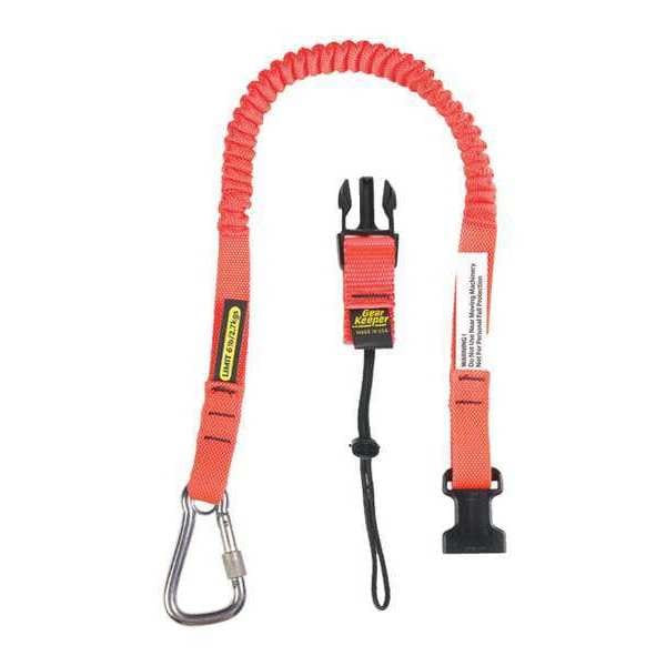 Tool Lanyard, 46inL, 5lb, Single Carabiner