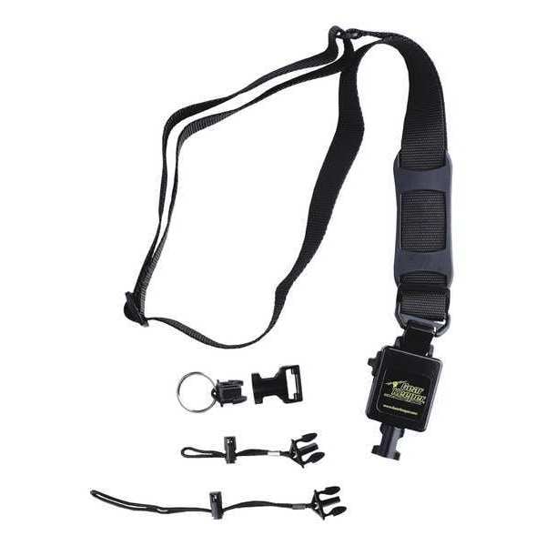 Shoulder Strap, 19inL, Black, 2-1/4lb, Nylon