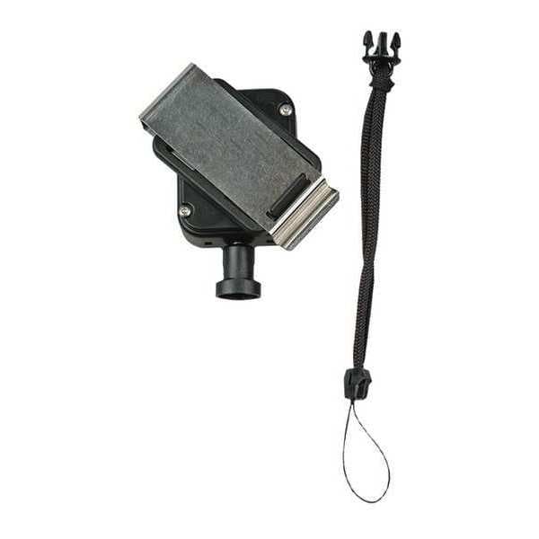 Cell Phone Retractor, 36inL, Black, SS