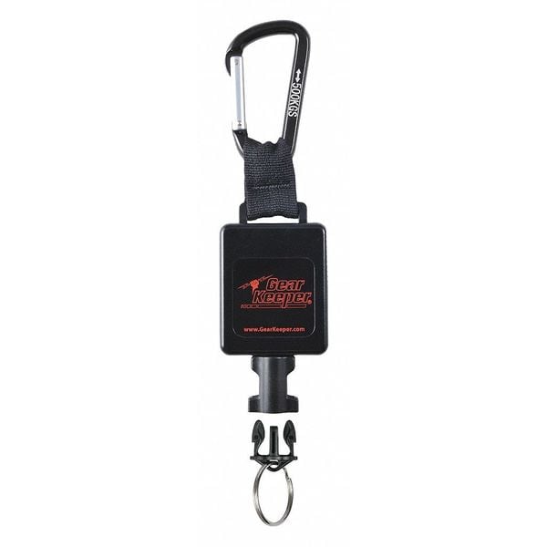 Flashlight Retractor, 32 in. L, Carabiner