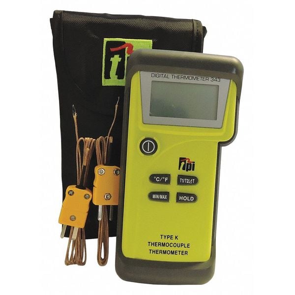 Dual Temperature Thermometer, Type K