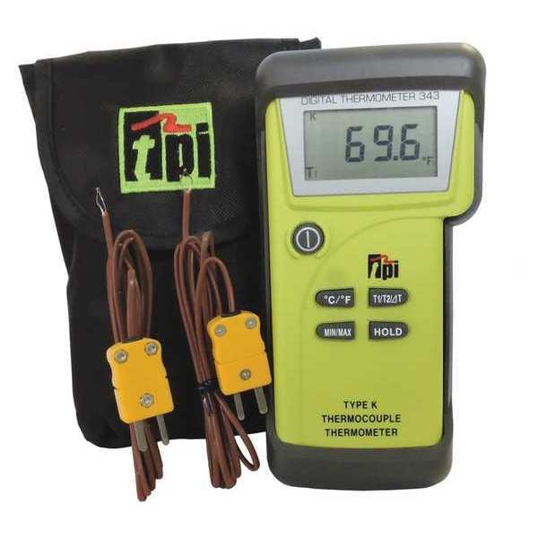 Dual Temperature Thermometer, 2 Inputs