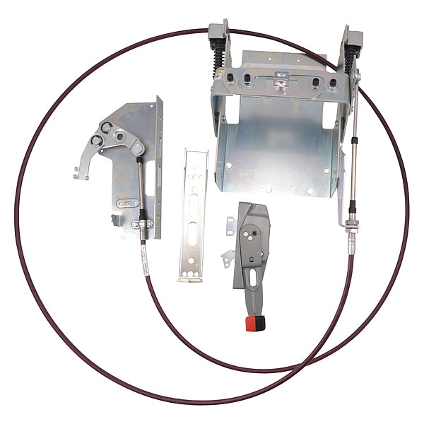 Disconnect mechanism, circuit breaker, cable operated, 400A, 2 or 3 pole, LAL, LHL breaker, 60 inch cable, A1 handle