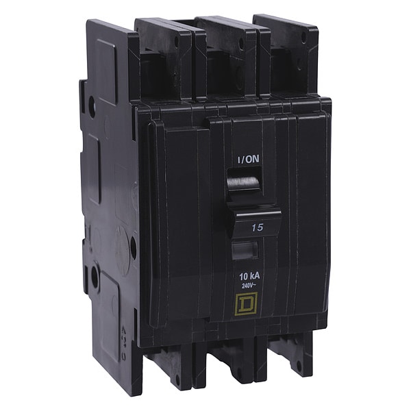 Miniature Circuit Breaker, QO Series, 30A, 3 Pole, 240V AC, 10kA at 120/240V AC