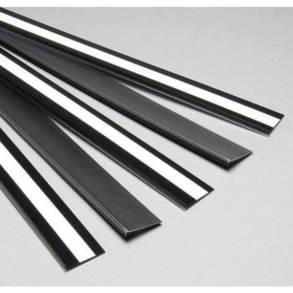 Label Holder, Clear, 33-1/2 in. L, PK5
